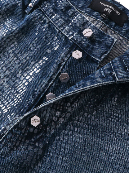 LUMINOUSDAWN FRINGED JEANS