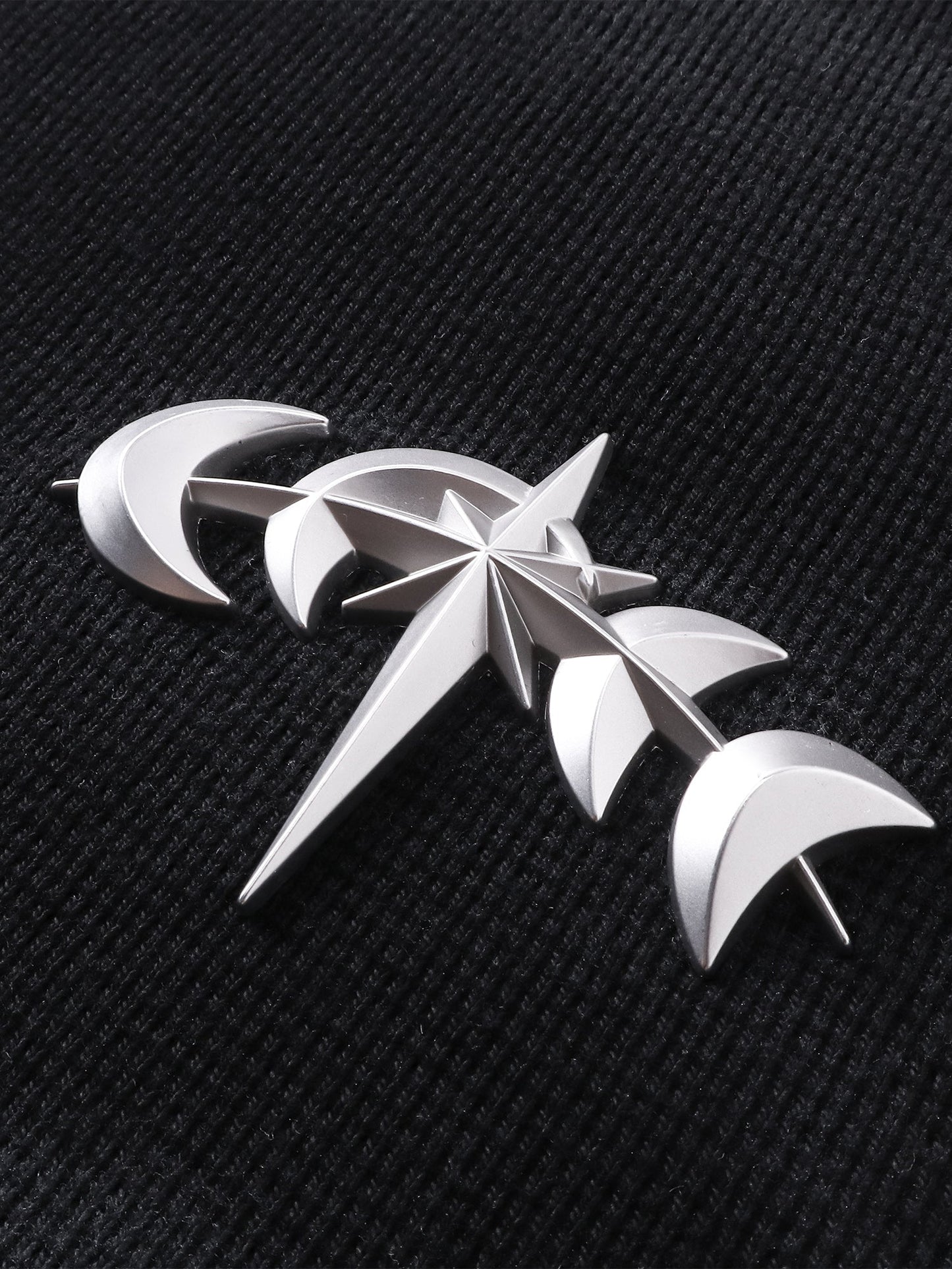 LUMINOUS DAWN WAFFLE-KNIT L-S TEE