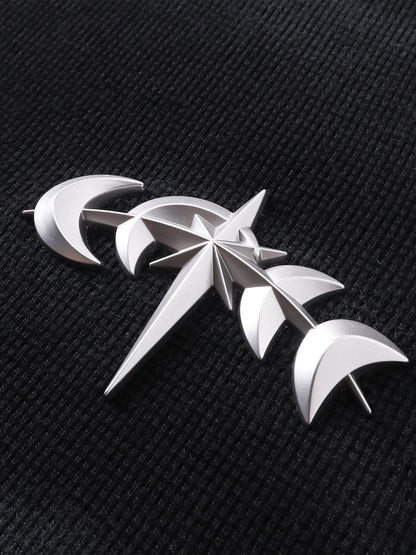 LUMINOUS DAWN WAFFLE-KNIT L-S TEE