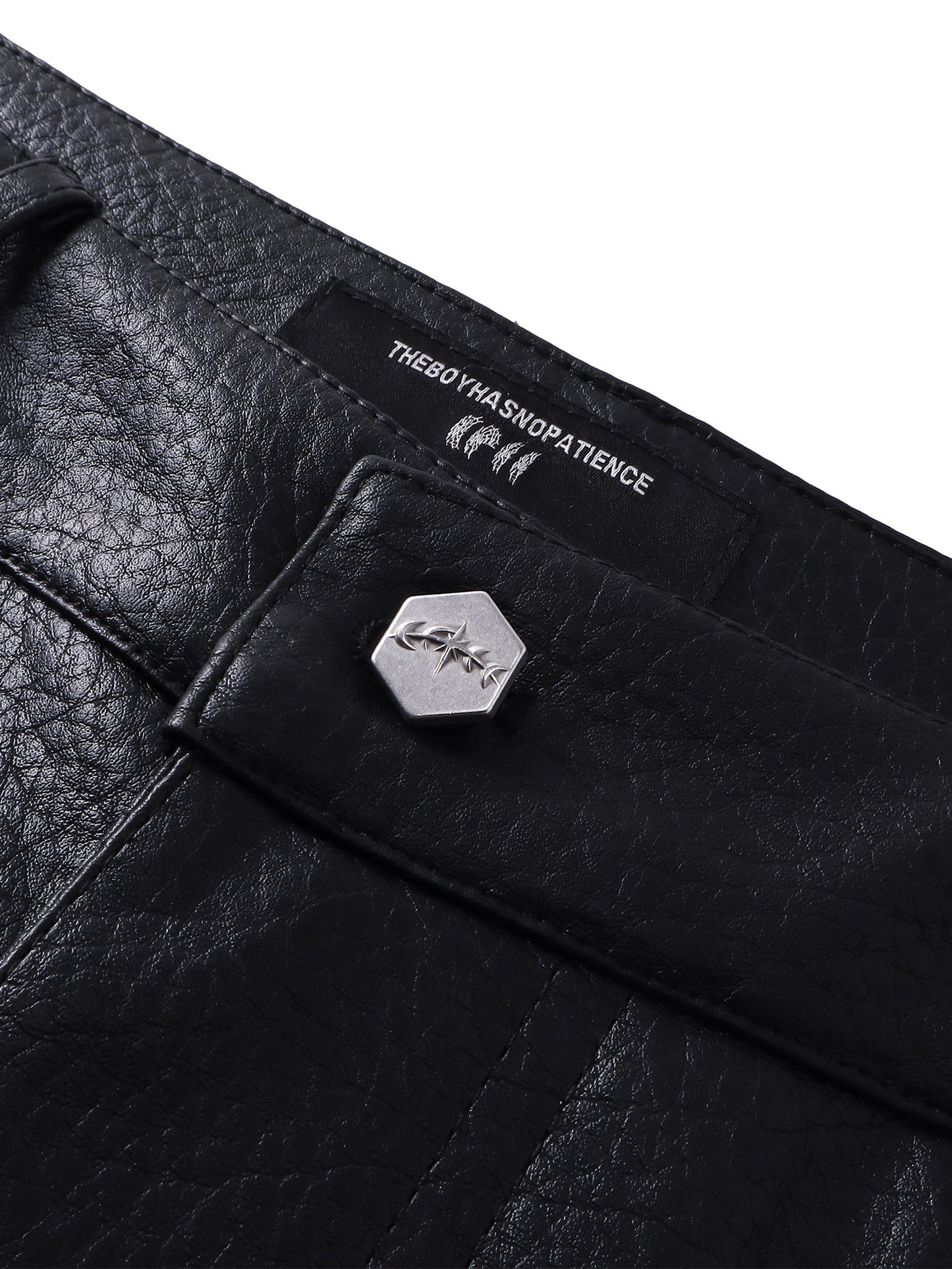 LUMINOUS DAWN  LEATHER SHORTS