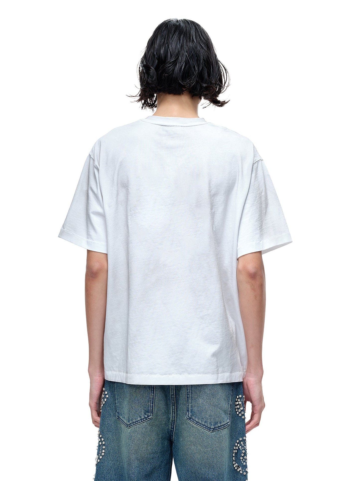 LUMINOUS NIGHT LEATHER PATCH S/S TEE