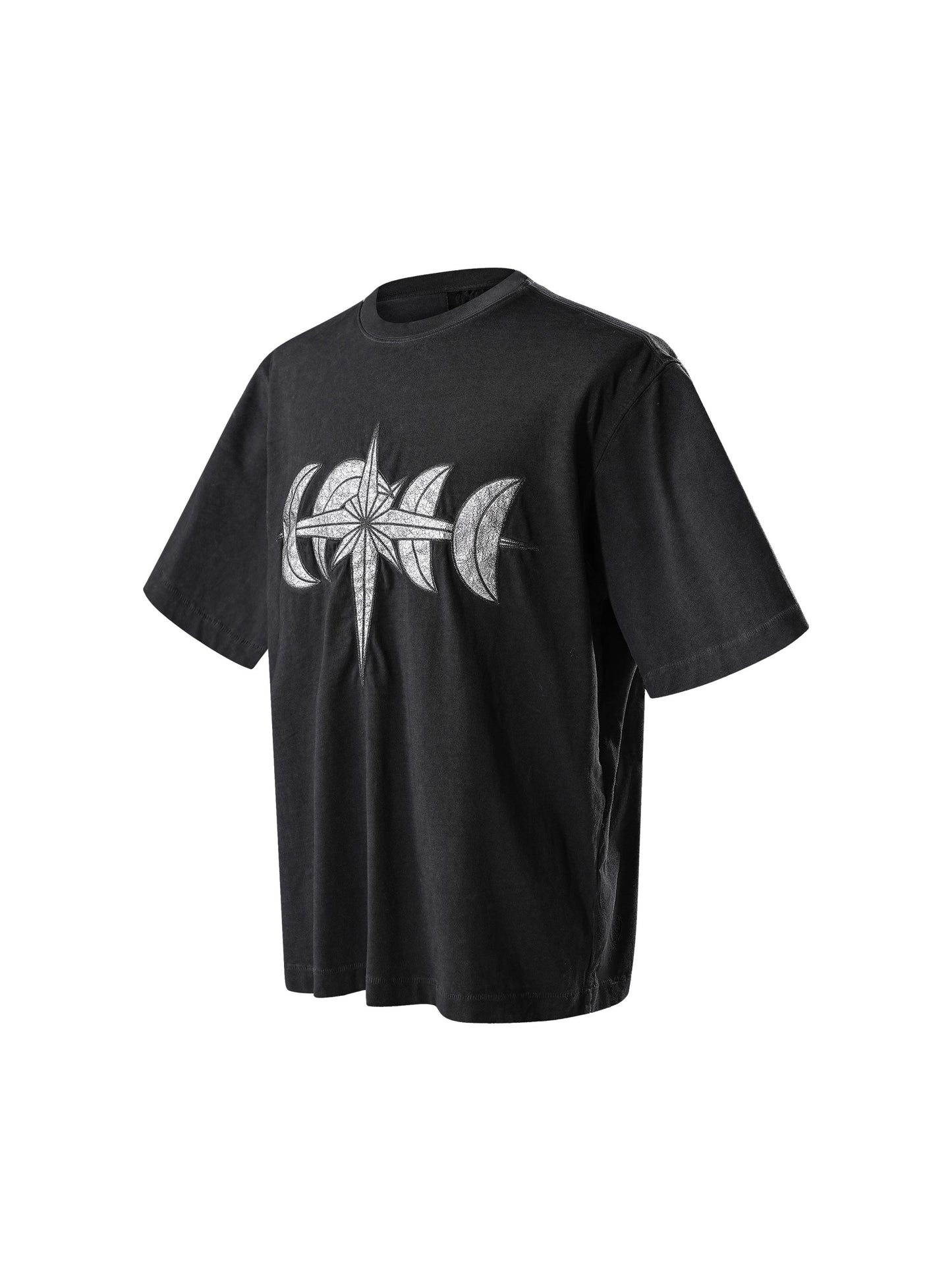 LUMINOUS NIGHT LEATHER PATCH S/S TEE