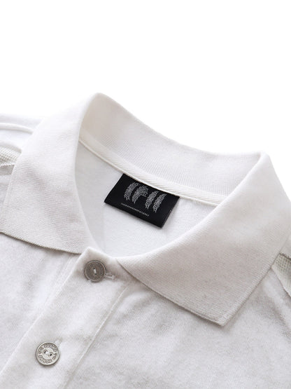 LUMINOUS DAWN STRUCTURED POLO S/S TEE