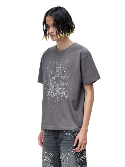 LUMINOUS DAWN SKETCH KNIGHT S/S TEE