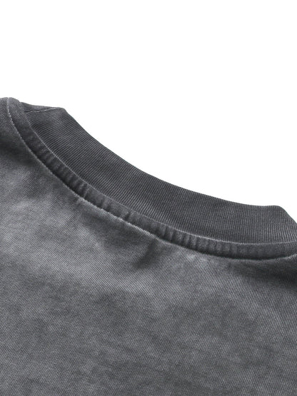 LUMINOUS NIGHT LEATHER PATCH S/S TEE