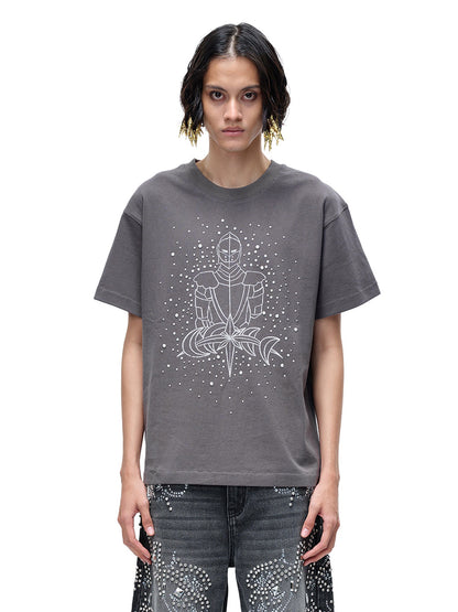 LUMINOUS DAWN SKETCH KNIGHT S/S TEE