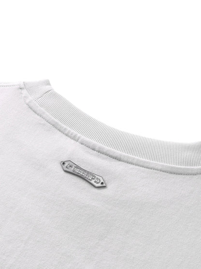 LUMINOUS DAWN DISTRESSED PATTERN S/S TEE