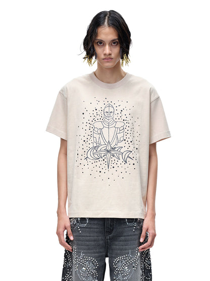 LUMINOUS DAWN SKETCH KNIGHT S/S TEE