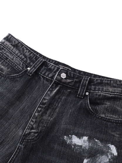 LUMINOUS DAWN GRAFFITI JEANS