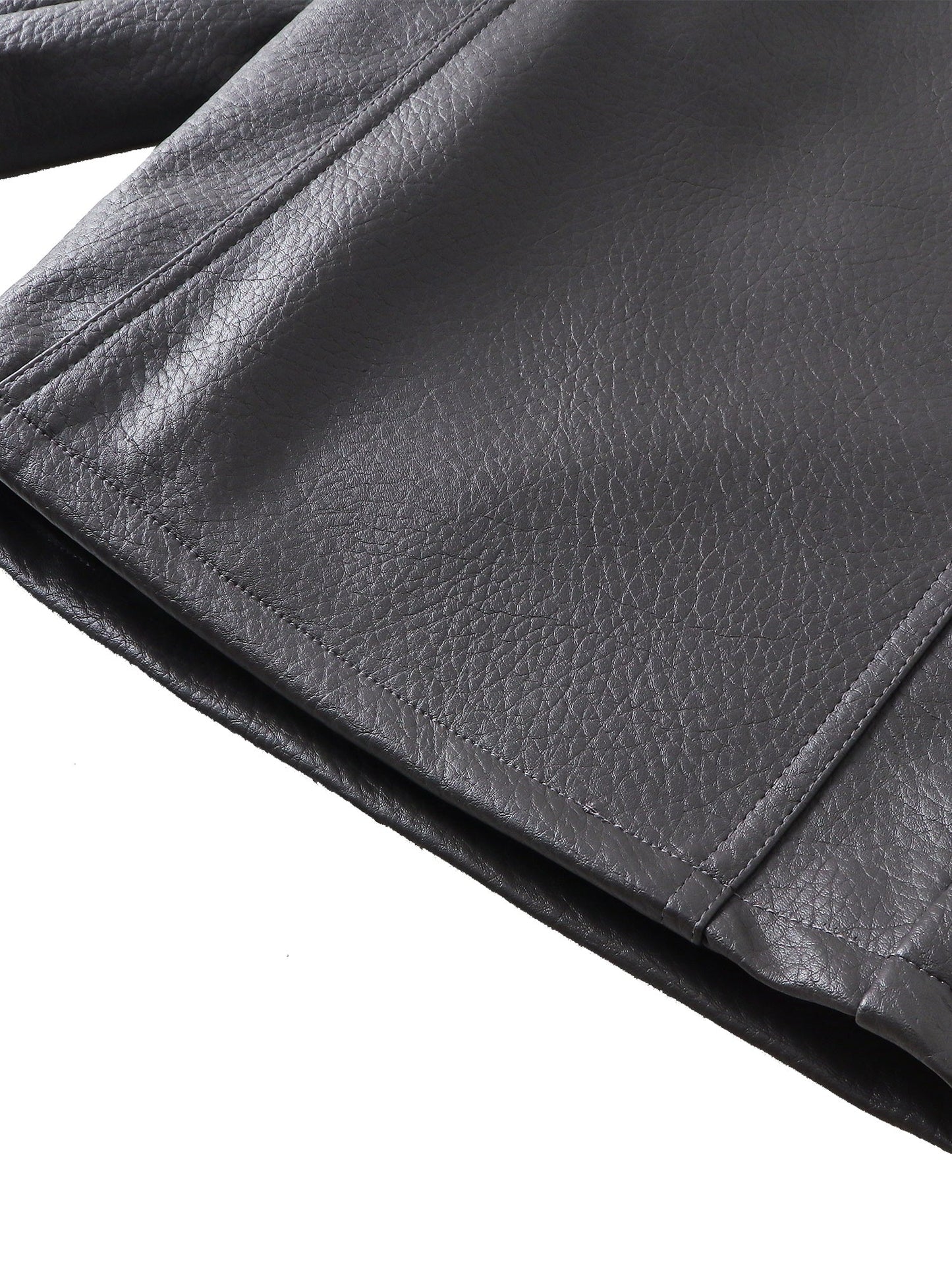 LUMINOUS DAWN  LEATHER SHORTS