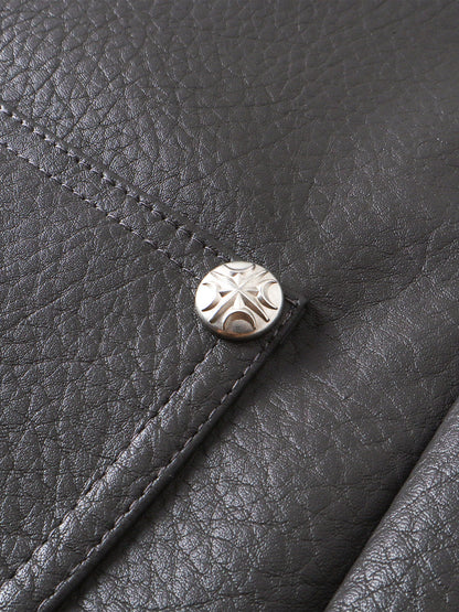 LUMINOUS DAWN  LEATHER SHORTS