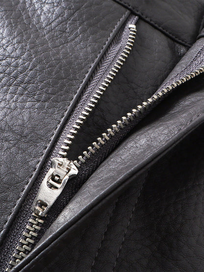 LUMINOUS DAWN  LEATHER SHORTS