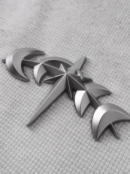 LUMINOUS DAWN WAFFLE-KNIT L-S TEE