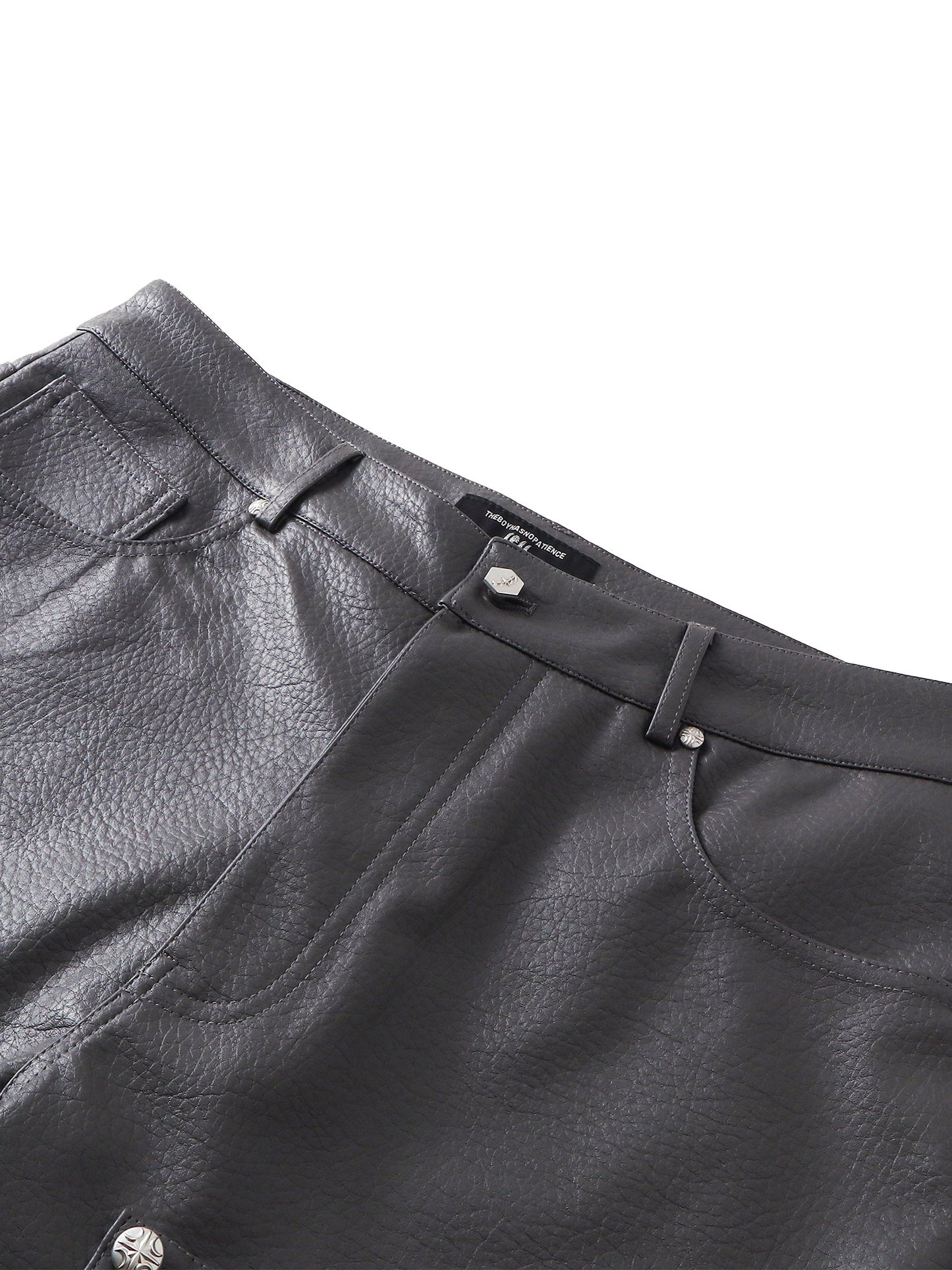 LUMINOUS DAWN  LEATHER SHORTS