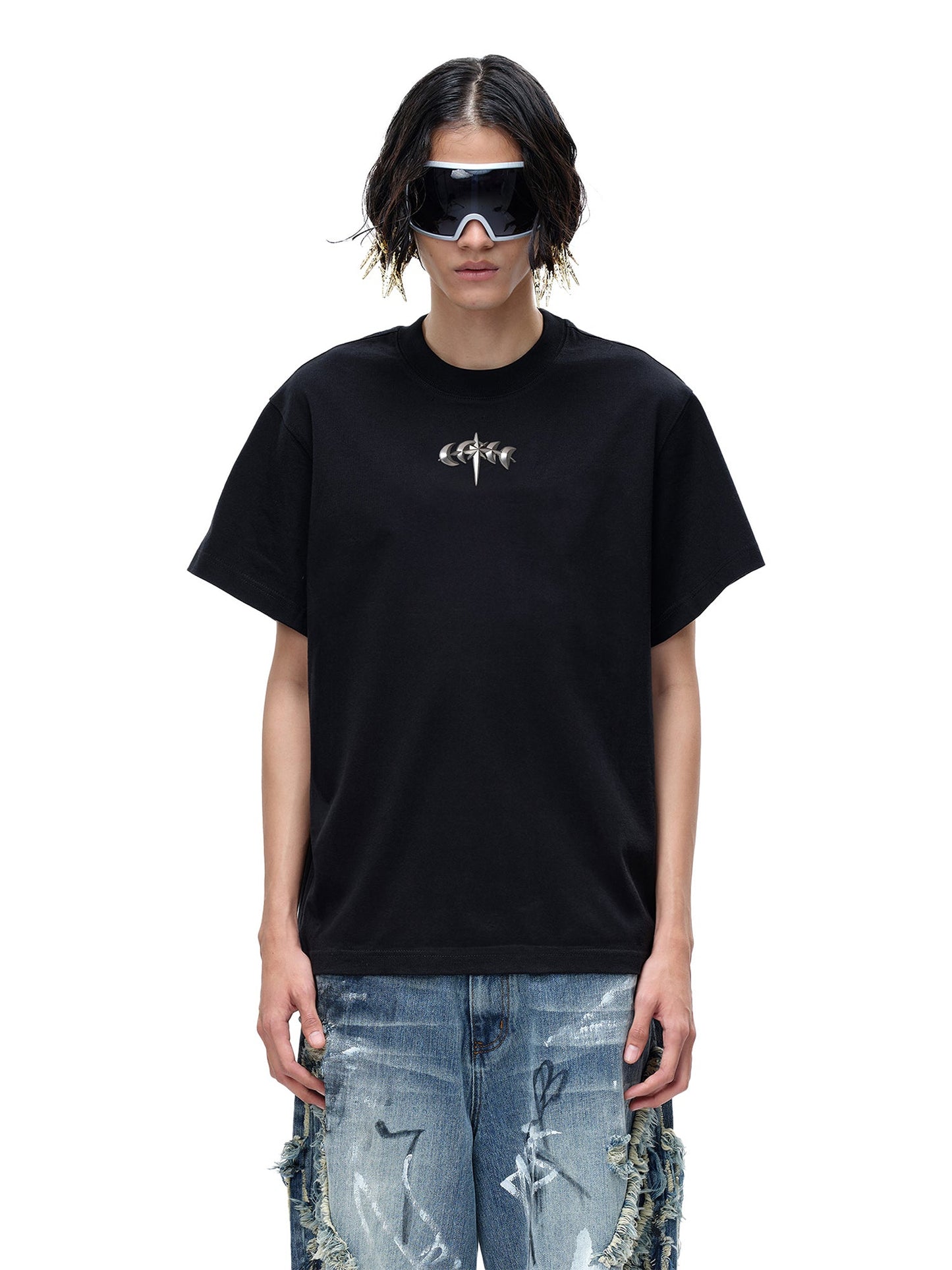 LUMINOUS DAWN ASTRAL METAL LOGO S/S TEE