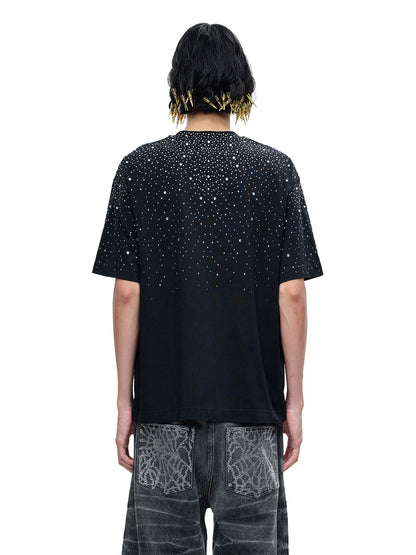 LUMINOUS DAWN RHINESTONE S/S TEE