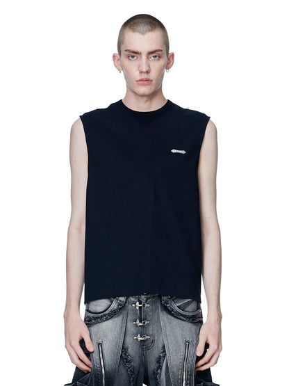 LUMINOUS DAWN ASTRAL METAL LOGO SHADOWBAT VEST