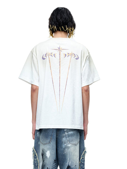 LUMINOUS DAWN ASTRAL KNIGHT DESTROYED S/S TEE