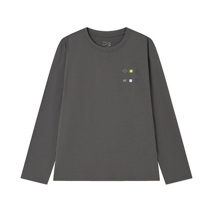 "TRAIN YOUR SOUL/BODY" GRAPHIC LONG SLEEVE TEE