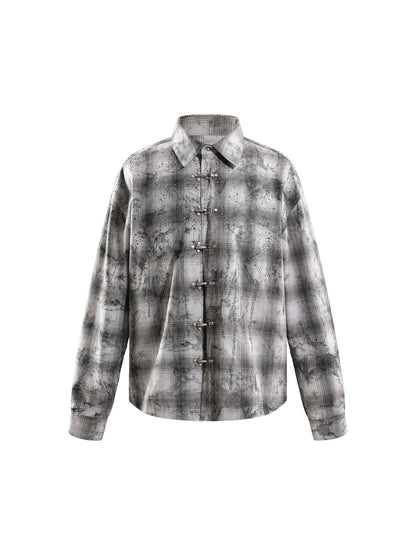 ECLIPSE OF THE BLOOD MOON PADDED RHINESTONE SHIRT