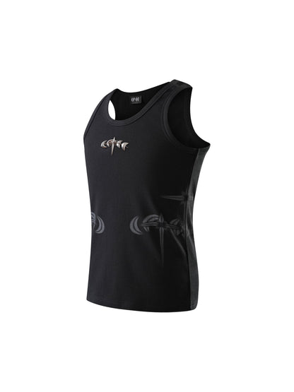 LUMINOUS DAWN ASTRAL METAL LOGO VEST