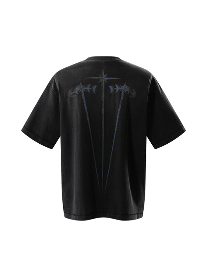 LUMINOUS DAWN ASTRAL KNIGHT DESTROYED S/S TEE