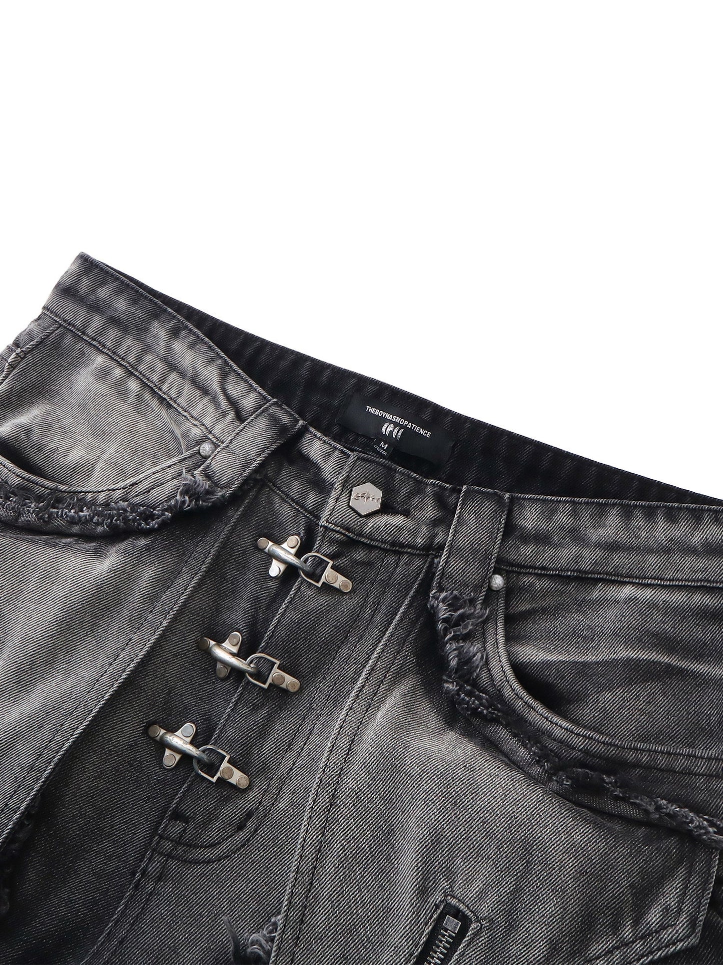 LUMINOUS DAWN SCULPTED BAT FLARE JEANS