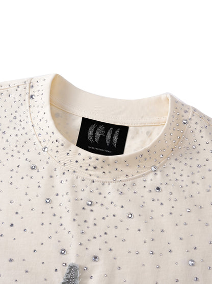 LUMINOUS DAWN RHINESTONE S/S TEE