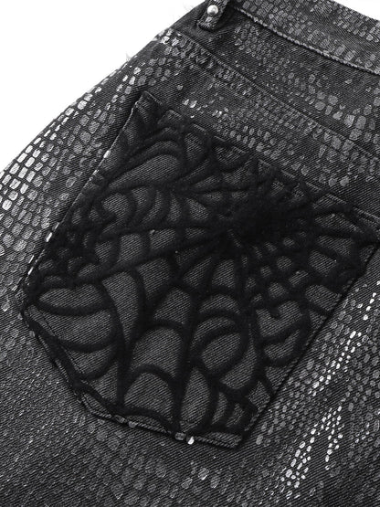 LUMINOUSDAWN FRINGED JEANS