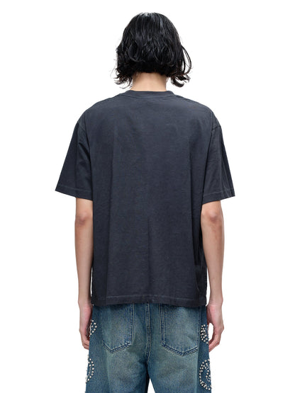 LUMINOUS NIGHT LEATHER PATCH S/S TEE