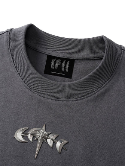 LUMINOUS DAWN ASTRAL METAL LOGO S/S TEE