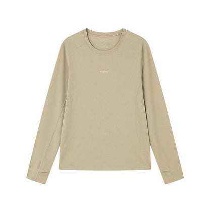 MINI LOGO CENTERED LONG SLEEVE TEE