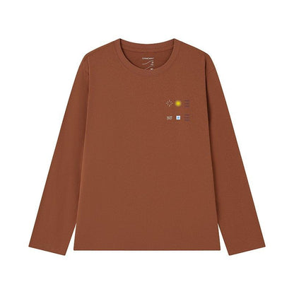 "TRAIN YOUR SOUL/BODY" GRAPHIC LONG SLEEVE TEE