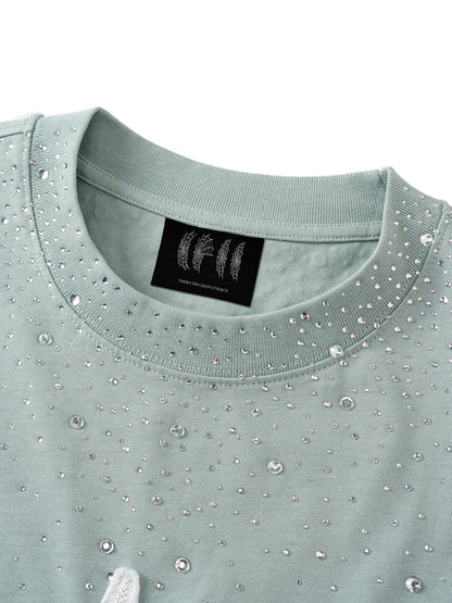 LUMINOUS DAWN RHINESTONE S/S TEE