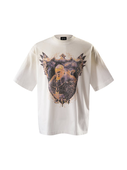 LUMINOUS DAWN ASTRAL KNIGHT DESTROYED S/S TEE