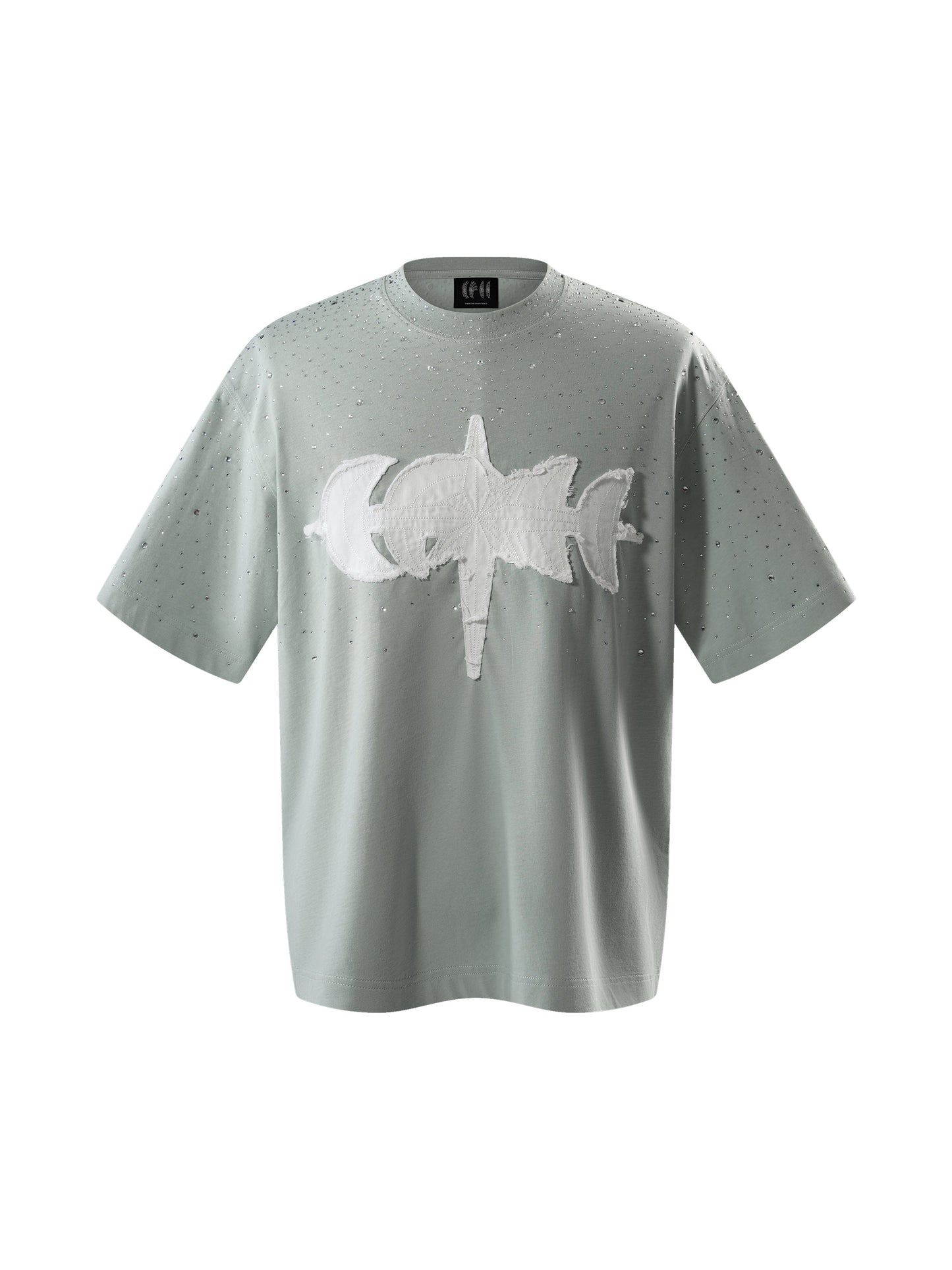 LUMINOUS DAWN RHINESTONE S/S TEE