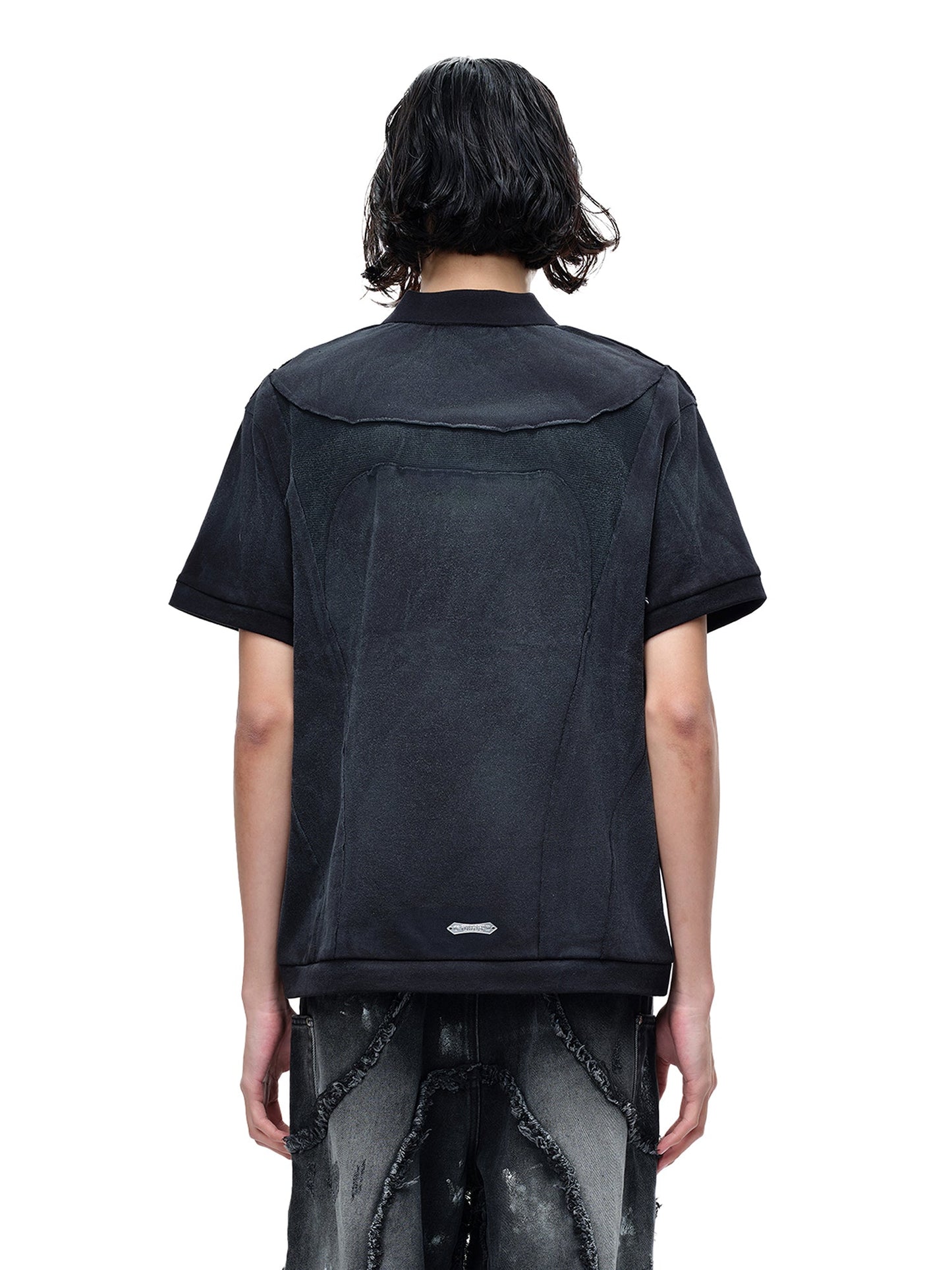 LUMINOUS DAWN STRUCTURED POLO S/S TEE