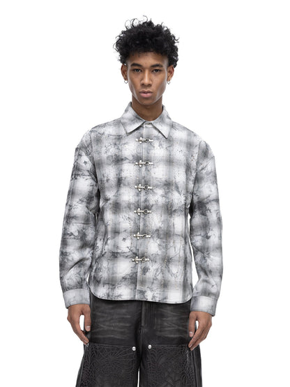 ECLIPSE OF THE BLOOD MOON PADDED RHINESTONE SHIRT