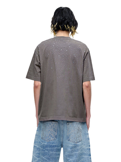 LUMINOUS DAWN RHINESTONE S/S TEE