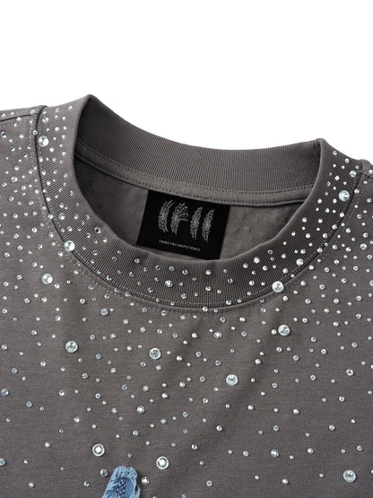 LUMINOUS DAWN RHINESTONE S/S TEE