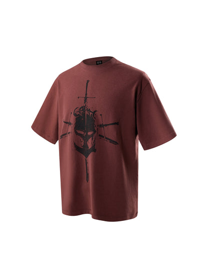 LUMINOUS DAWN KNIGHT & SWORD S/S TEE