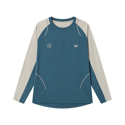 DUAL COLOR LONG SLEEVE TEE