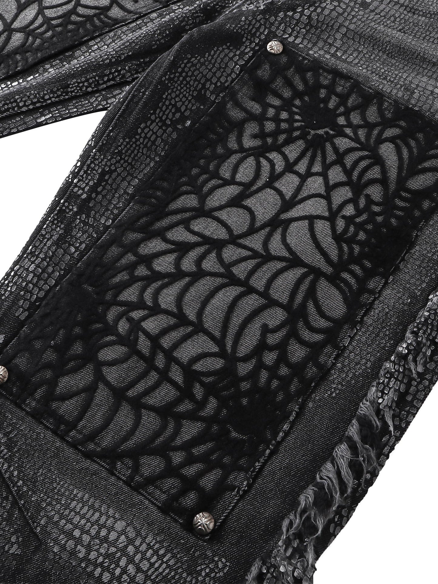 LUMINOUSDAWN FRINGED JEANS