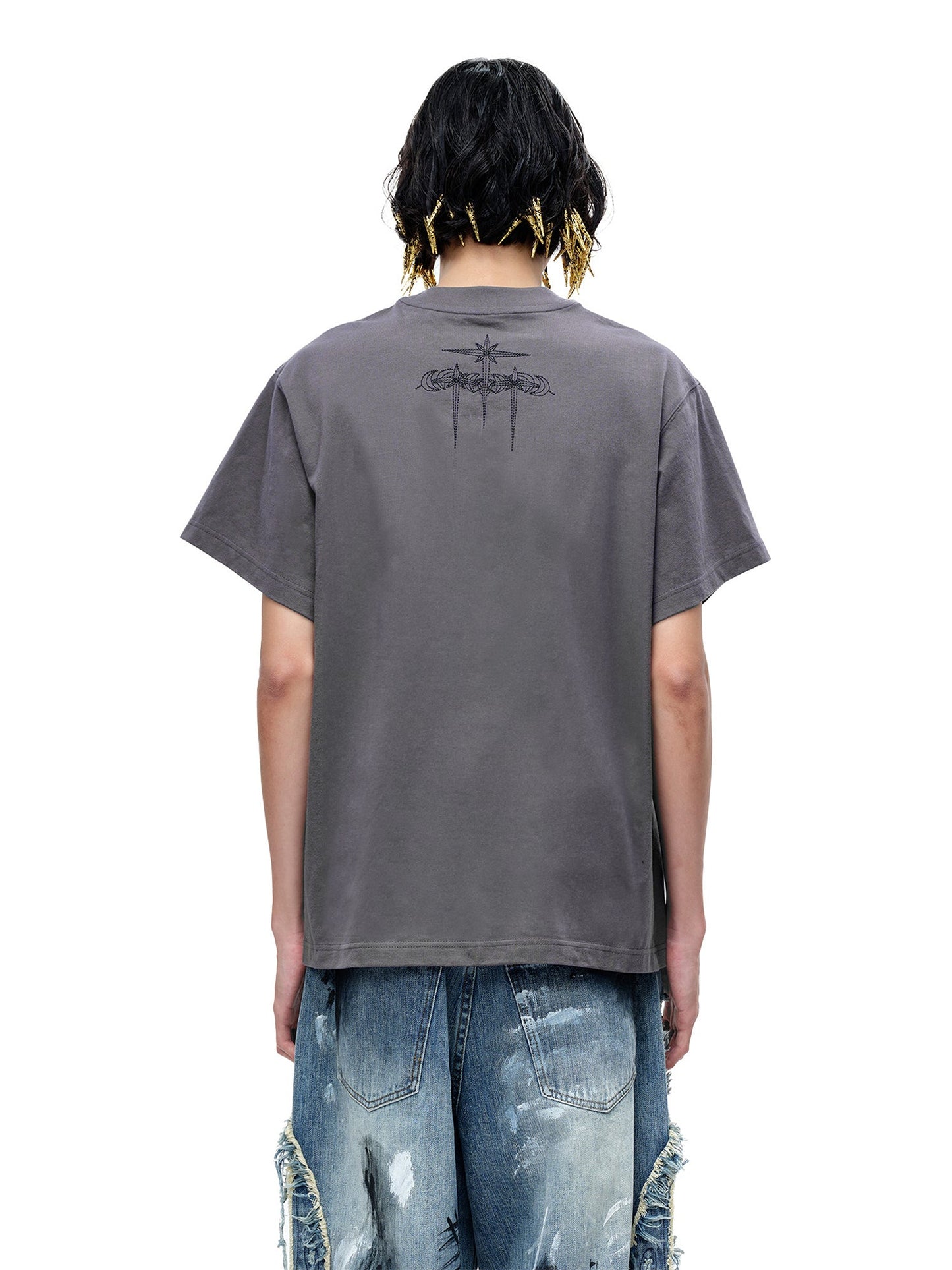 LUMINOUS DAWN ASTRAL METAL LOGO S/S TEE