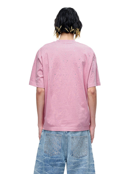 LUMINOUS DAWN RHINESTONE S/S TEE