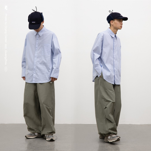 BAGGY DRAWSTRING PANTS