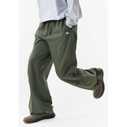 RIP-STOP DRAWSTRING BAGGY PANTS