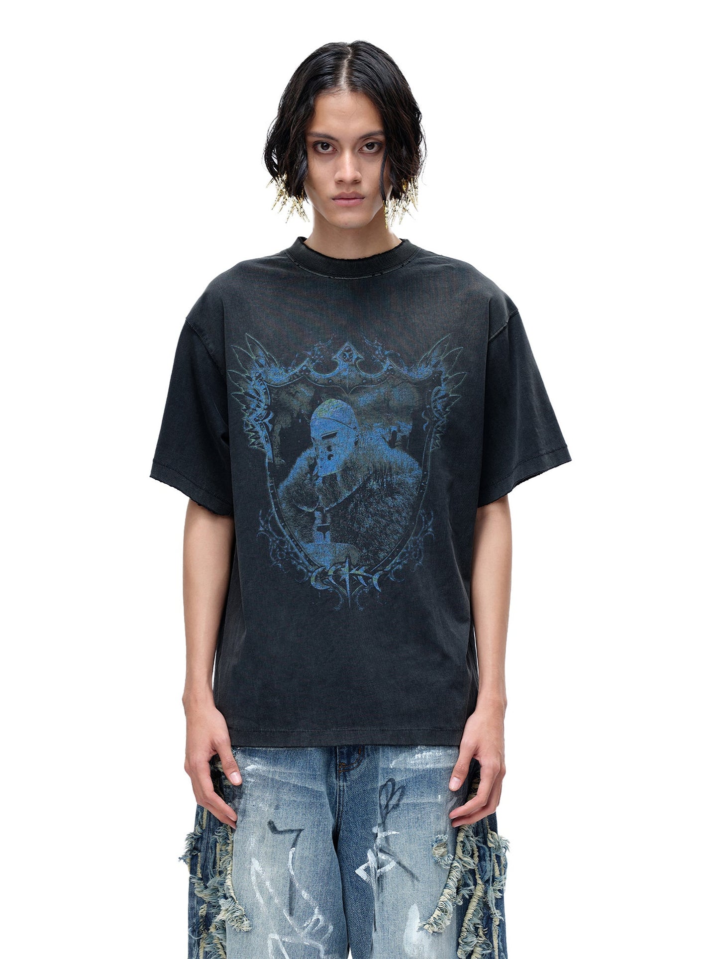 LUMINOUS DAWN ASTRAL KNIGHT DESTROYED S/S TEE