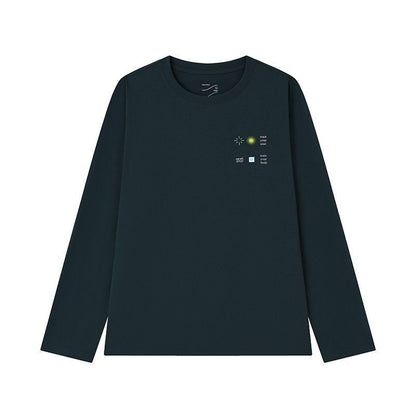 "TRAIN YOUR SOUL/BODY" GRAPHIC LONG SLEEVE TEE