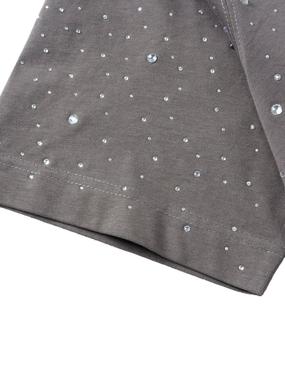 LUMINOUS DAWN RHINESTONE S/S TEE